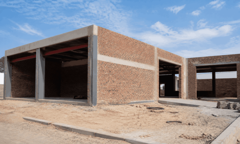 Double garage